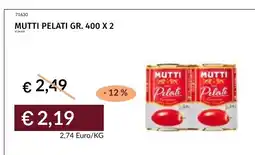 Prezzemolo e Vitale Mutti Pelati offerta