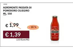 Prezzemolo e Vitale Agromonte passata di pomodoro ciliegino offerta