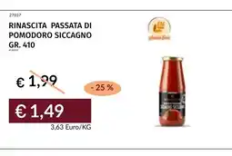 Prezzemolo e Vitale Rinascita passata di pomodoro siccagno offerta