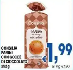 DEM Consilia panini con gocce di cioccolato offerta