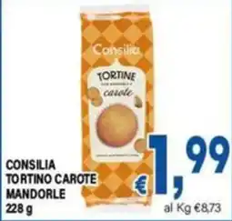 DEM Consilia tortino carote mandorle offerta