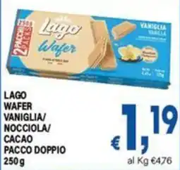 DEM Lago wafer vaniglia offerta