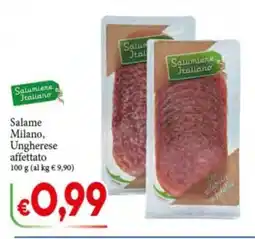 D'Italy Salame Milano, Ungherese affettato offerta