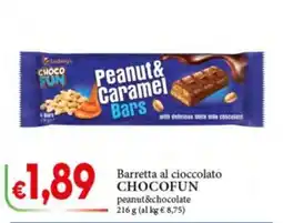 D'Italy Barretta al cioccolato CHOCOFUN offerta