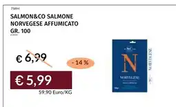 Prezzemolo e Vitale Salmon&Co Salmone Norvegese Affumicato offerta
