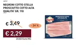Prezzemolo e Vitale Negroni prosciutto cotto alta qualità offerta