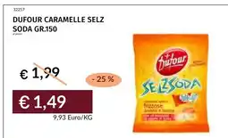 Prezzemolo e Vitale Dufour caramelle selz soda offerta