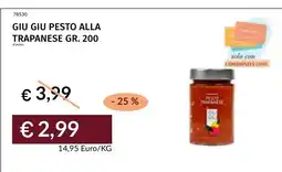 Prezzemolo e Vitale Giu Giu pesto alla trapanese offerta