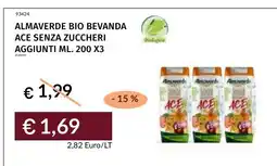 Prezzemolo e Vitale Almaverde bio bevanda ace senza zuccheri offerta