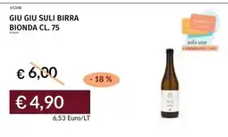Prezzemolo e Vitale Giu giu suli birra bionda offerta