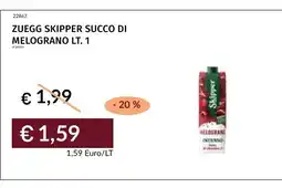 Prezzemolo e Vitale Zuegg Skipper succo di melograno offerta