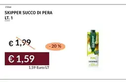 Prezzemolo e Vitale Skipper succo di pera offerta