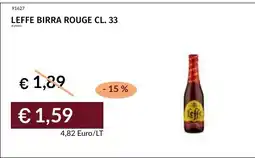 Prezzemolo e Vitale Leffe birra rouge offerta