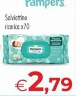 MerSi Supermercati Salviettine Pampers offerta