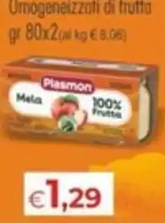 MerSi Supermercati Plasmon Melà offerta