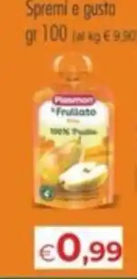 MerSi Supermercati Frullato 100% Frutta offerta