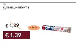 Prezzemolo e Vitale Cuki alluminio offerta