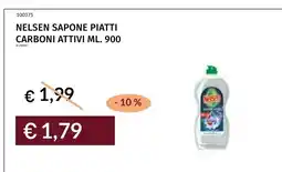 Prezzemolo e Vitale Nelsen Sapone Piatti Carboni Attivi offerta