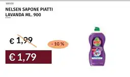 Prezzemolo e Vitale Nelsen sapone piatti lavanda offerta