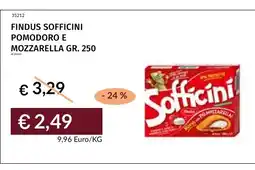 Prezzemolo e Vitale Findus Sofficini Pomodoro e Mozzarella offerta