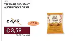 Prezzemolo e Vitale Tre Marie croissant all'albicocca offerta