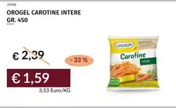 Prezzemolo e Vitale Orogel carotine intere offerta