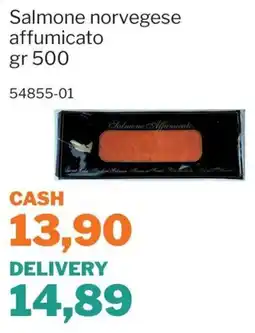 GrosMarket Salmone affumicato offerta