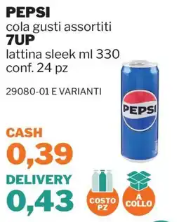 GrosMarket Pepsi cola gusti assortiti offerta