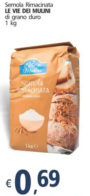 Semola Rimacinata Le Vie Dei Mulini 1 Kg