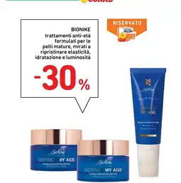 Spazio Conad Bionike Defence My Age offerta