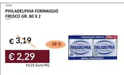 Prezzemolo e Vitale Philadelphia formaggio fresco offerta