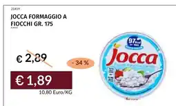 Prezzemolo e Vitale Jocca formaggio a fiocchi offerta