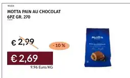 Prezzemolo e Vitale Motta pain au chocolat offerta