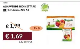 Prezzemolo e Vitale Almaverde bio nettare di pesca offerta