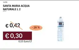 Prezzemolo e Vitale Santa Maria acqua naturale offerta