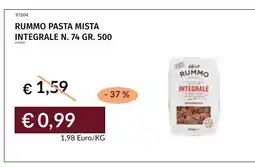Prezzemolo e Vitale Rummo pasta mista integrale offerta
