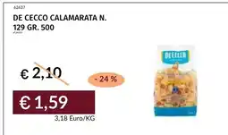 Prezzemolo e Vitale De Cecco Calamarata offerta