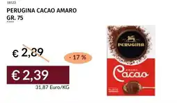 Prezzemolo e Vitale Perugina Cacao Amaro offerta