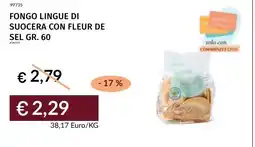 Prezzemolo e Vitale Fungo lingue di suocera con fleur de sel offerta