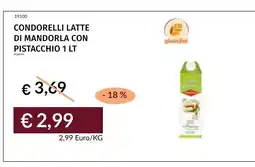 Prezzemolo e Vitale Condorelli latte di mandorla con pistacchio offerta