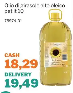 GrosMarket Olio di girasole alto oleico offerta