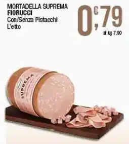 Sidis Mortadella Suprema Fiorucci offerta