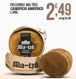 Sidis Pecorino Ma-trù offerta