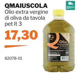 GrosMarket Olio extra vergine di oliva da tavola QMAIUSCOLA offerta