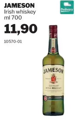 GrosMarket Jameson Irish whiskey offerta