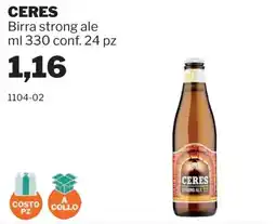 GrosMarket Ceres birra strong ale offerta