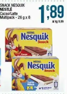 Sidis Snack Nesquik Nestlé offerta