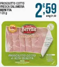 Sidis Prosciutto cotto Beretta offerta