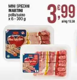 Sidis Mini spiedini martini pollo/suino offerta