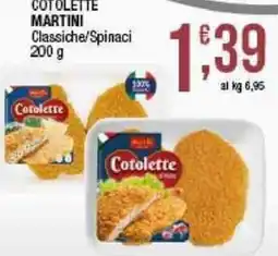 Sidis Cotolette Martini offerta